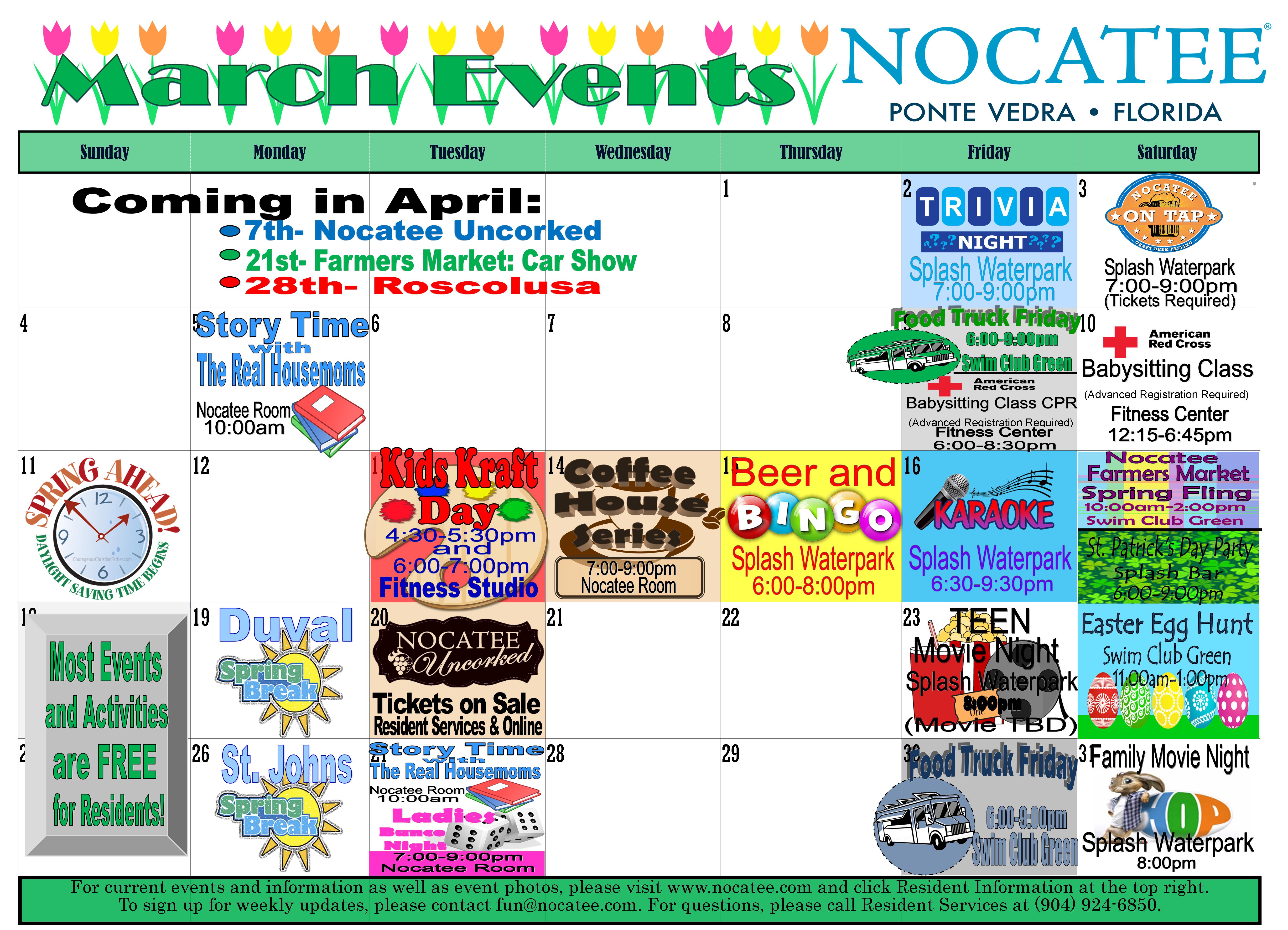 Community Events and Activities Nocatee